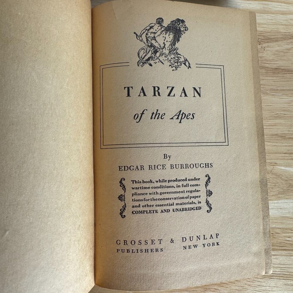 Lot of 4 Tarzan series by Edgar Rice Burroughs - Picture 11 of 16